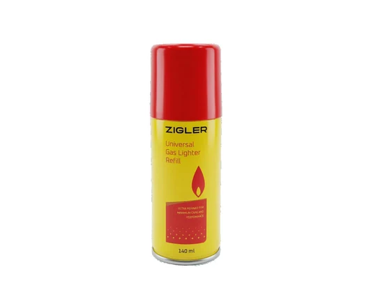 Газ для зажигалок 
ZIGLER, 140 мл