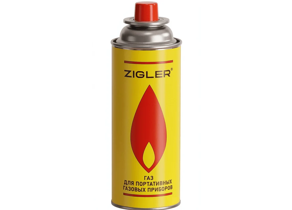 Газ для портативных приборов тм ZIGLER